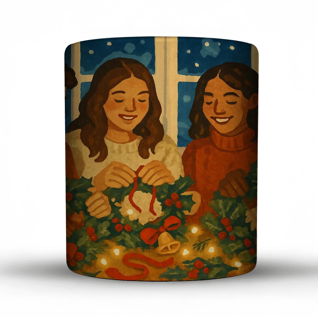 Wreathmakers By Warm Window ceramic coffee mugs