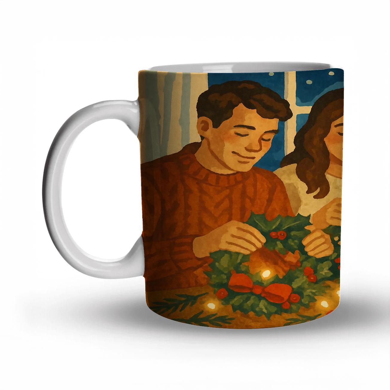Wreathmakers By Warm Window ceramic coffee mugs