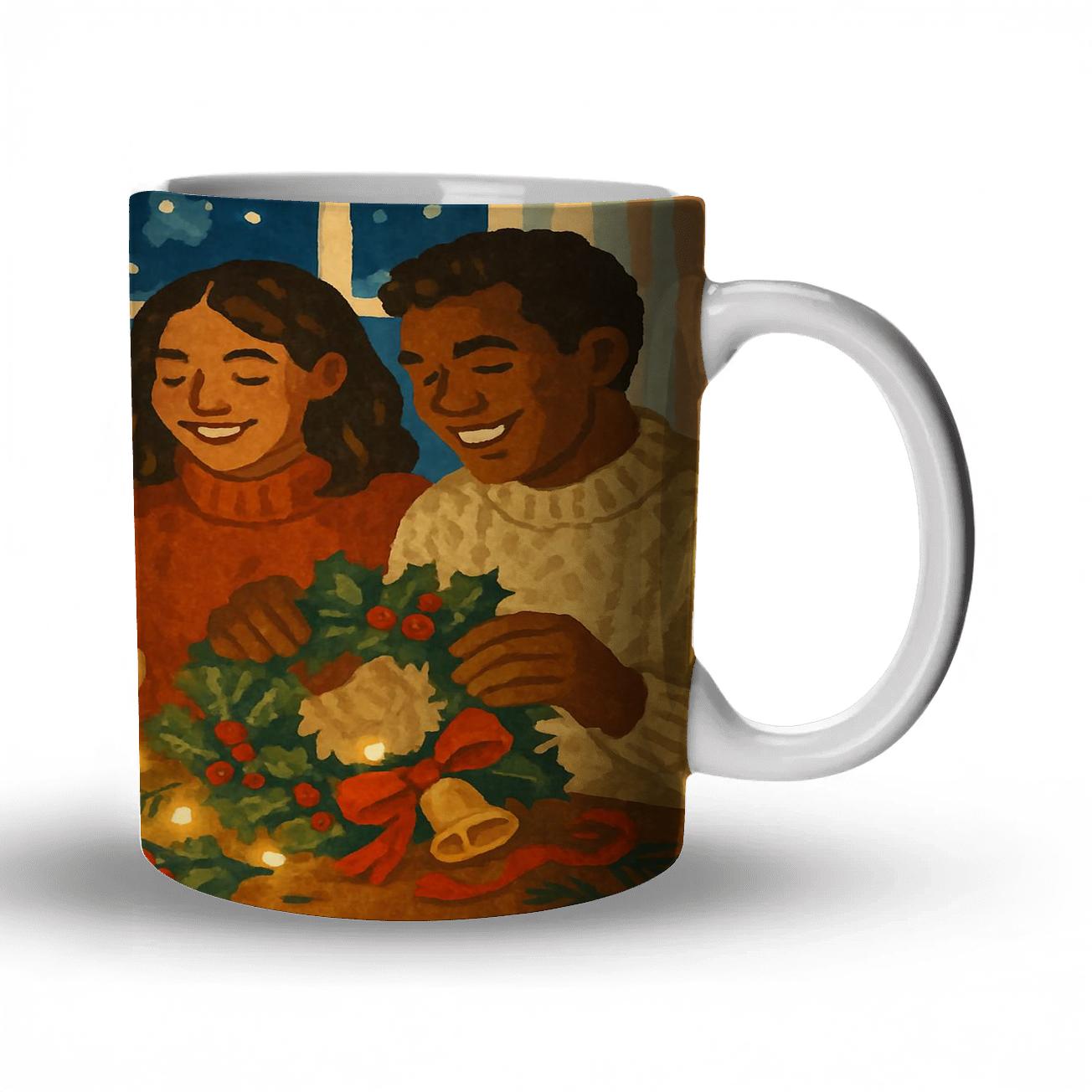 Wreathmakers By Warm Window ceramic coffee mugs
