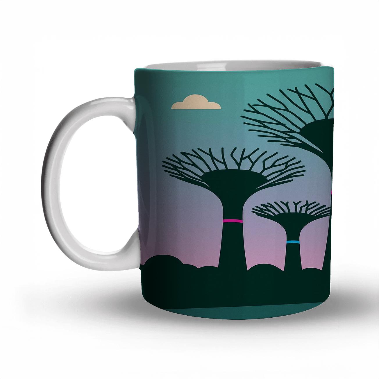 Gardens By The Bay - Singapore Singapore custom printed mugs