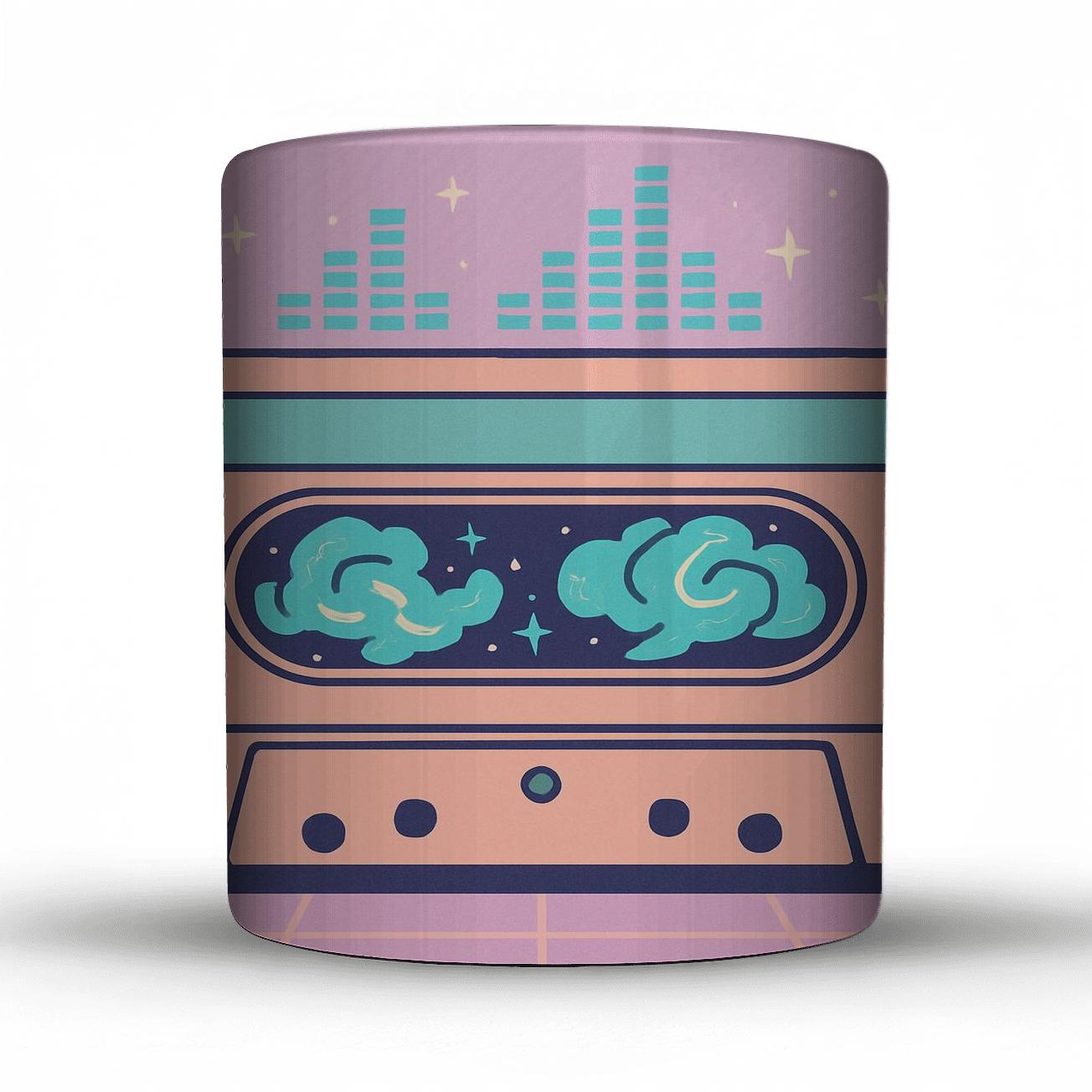Cassette Nebula Mixtape gift mugs for occasions