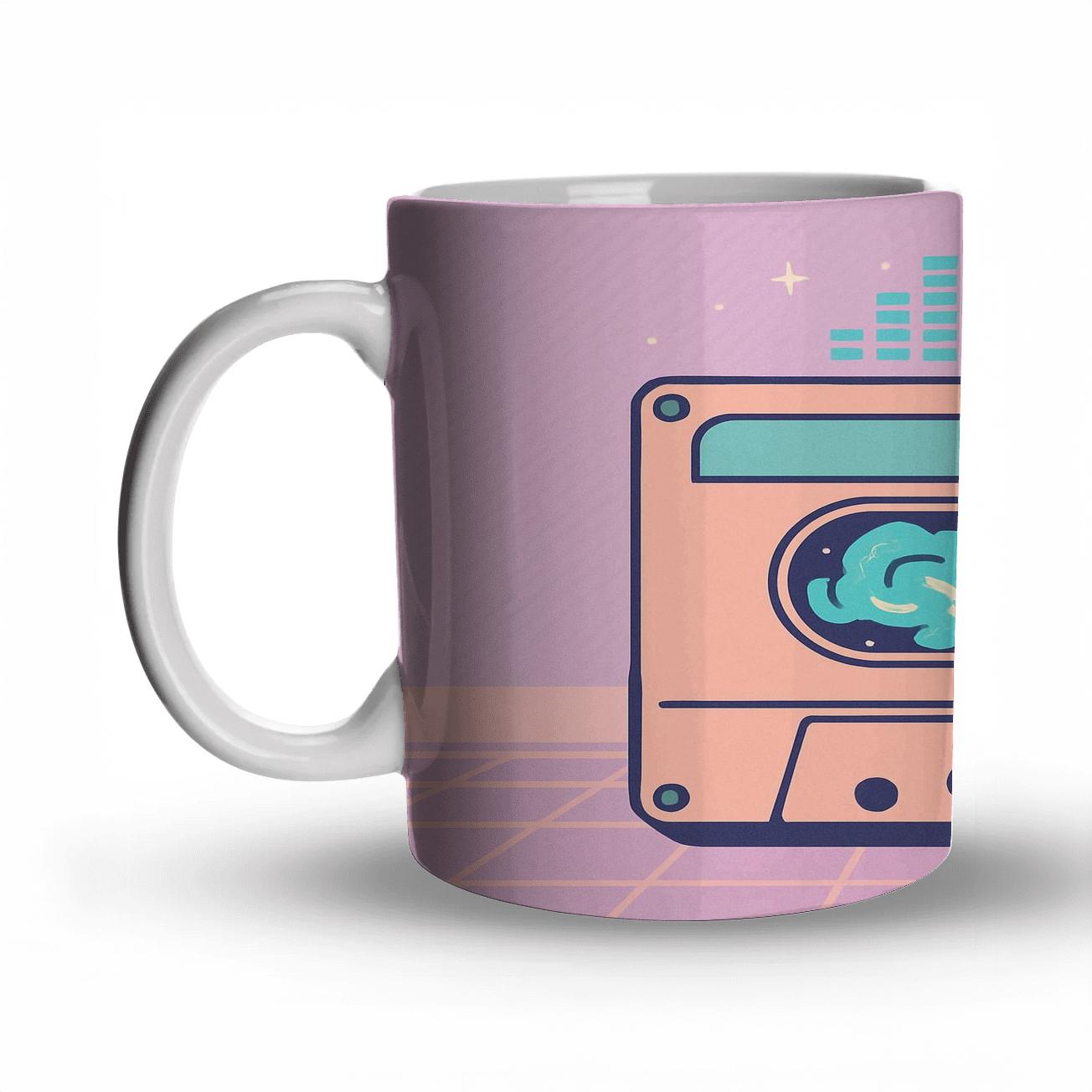 Cassette Nebula Mixtape gift mugs for occasions
