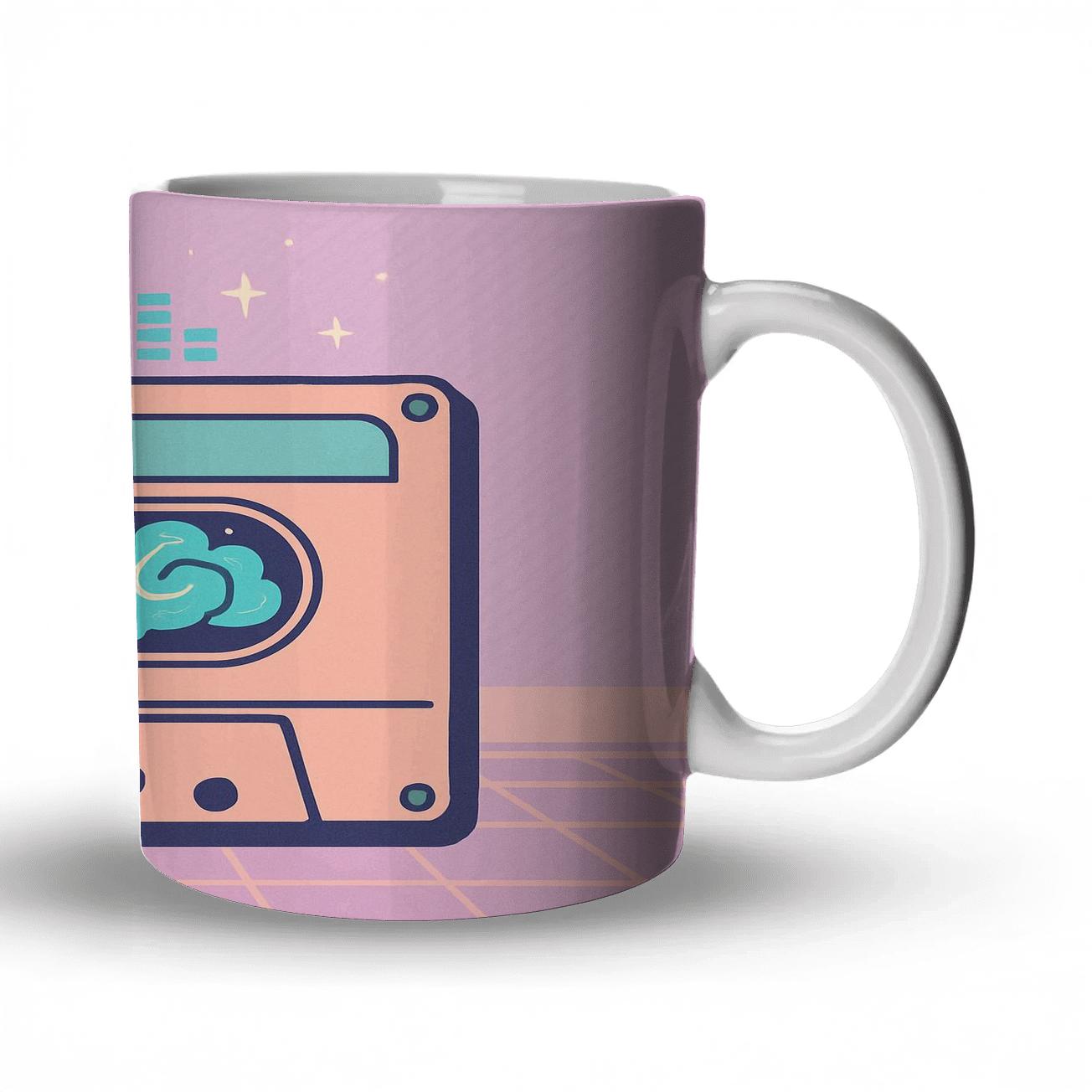 Cassette Nebula Mixtape gift mugs for occasions