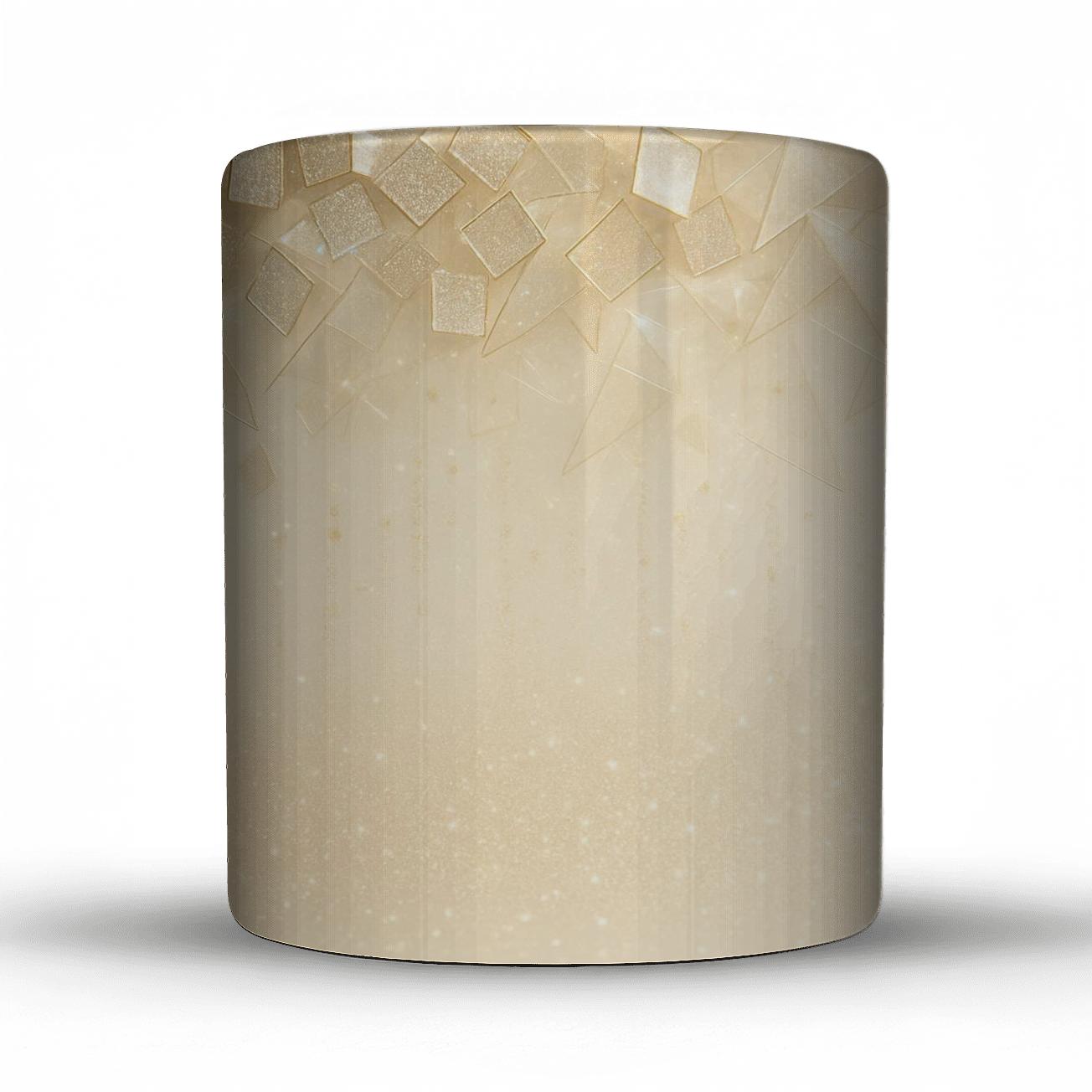 Champagne Prism Sequin Cascade novelty coffee mugs