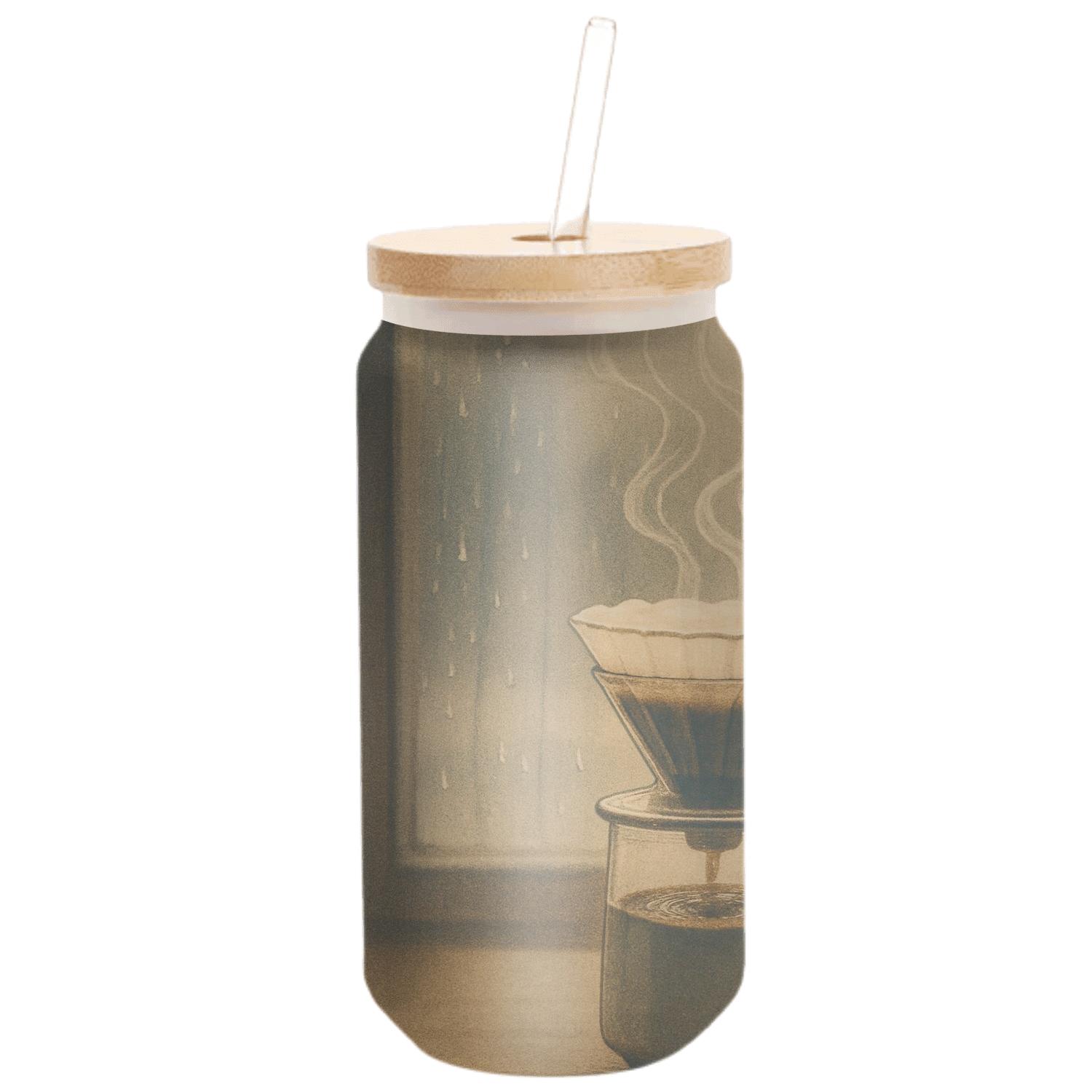 Café Window Rain And Pour Over insulated glass vessels