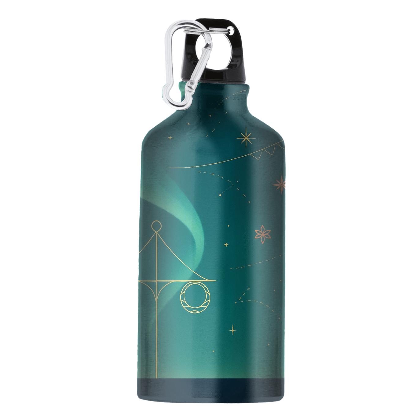 Aurora Ribbon Maypole personalized sports bottles
