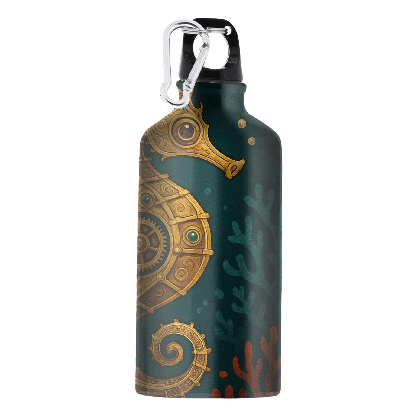 Clockwork Seahorse Garden athletic sports bottles