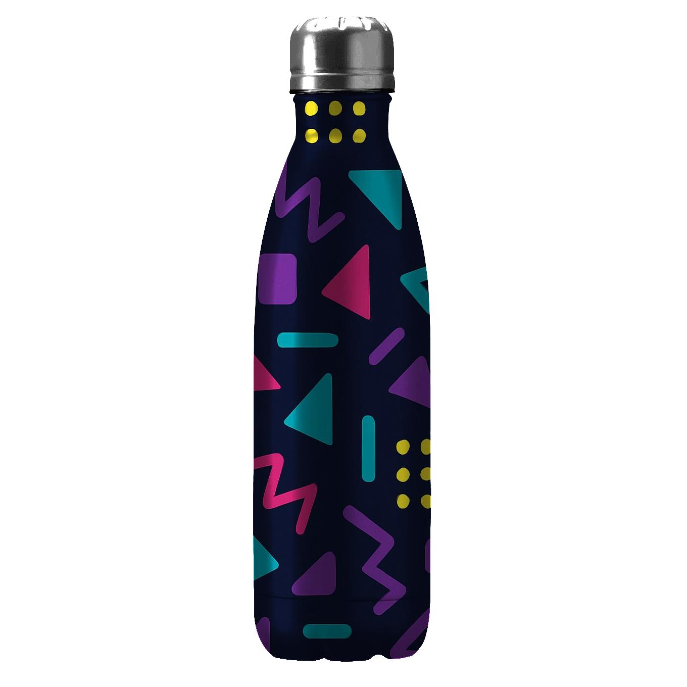 Arcade Carpet Geometry custom water bottles