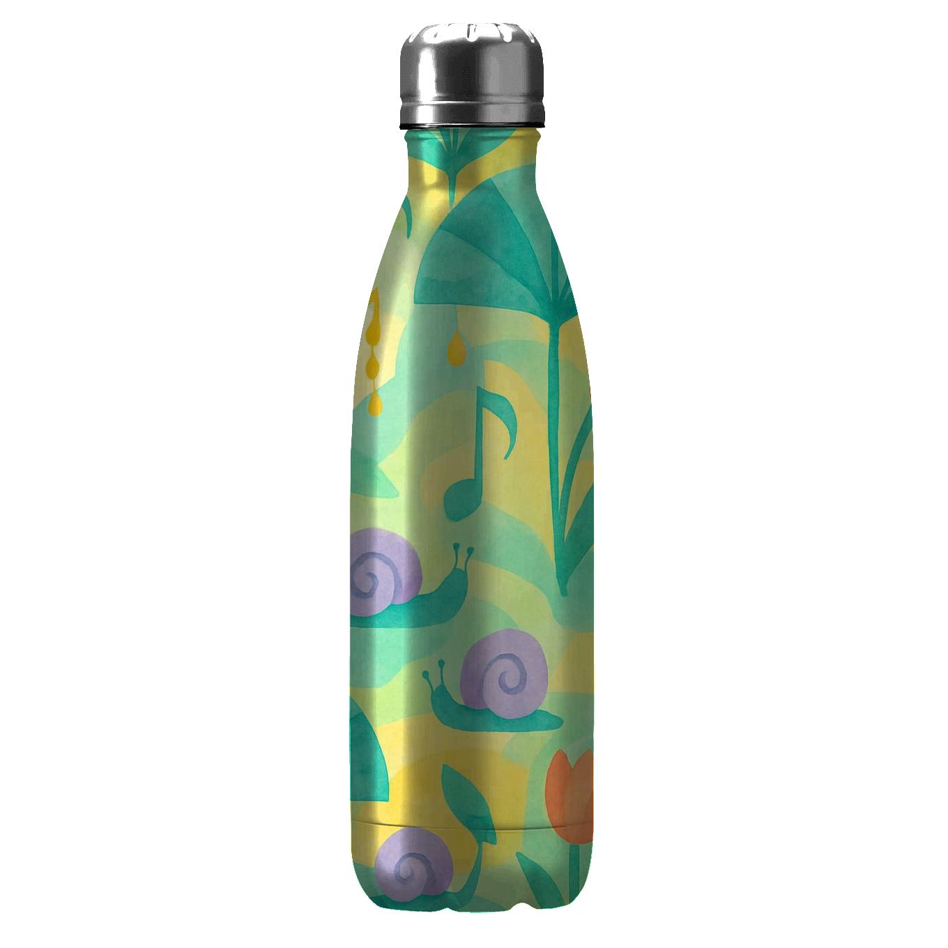 Spring Rain Garden Symphony decorative water bottles