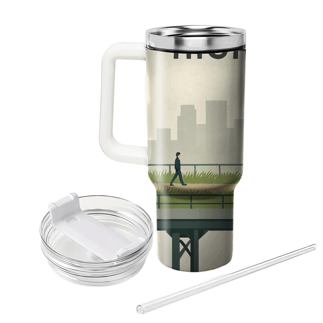 High Line Park New York City United States decorative tumblers