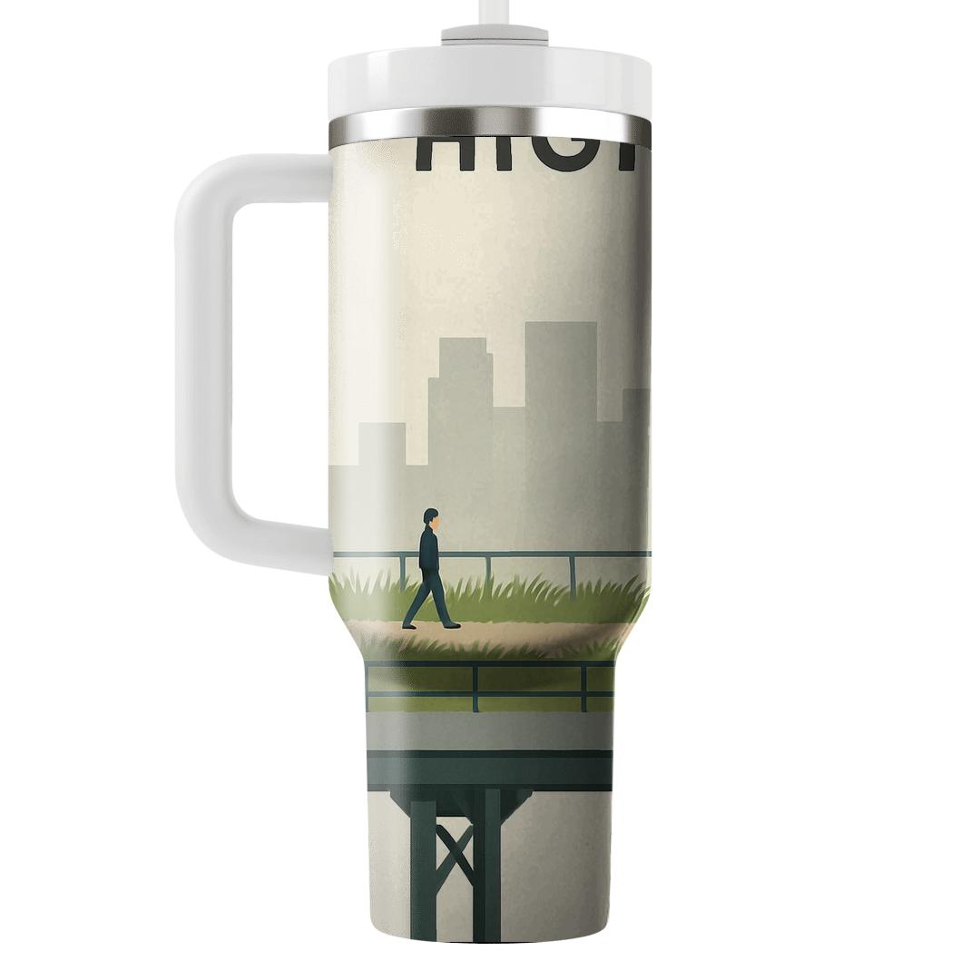 High Line Park New York City United States decorative tumblers