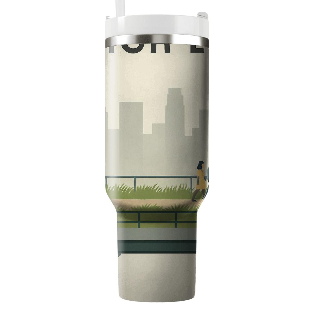 High Line Park New York City United States decorative tumblers