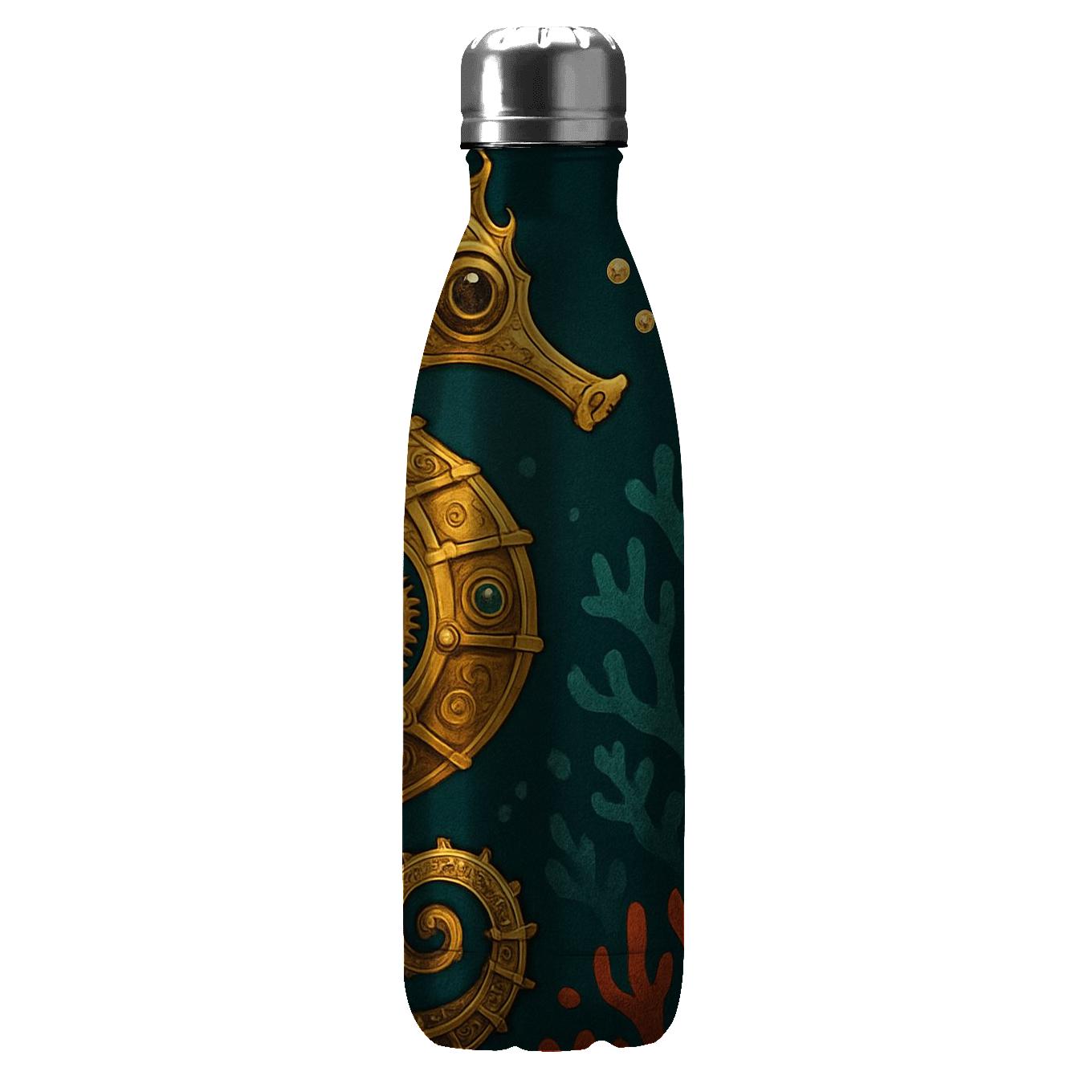Clockwork Seahorse Garden decorative water bottles