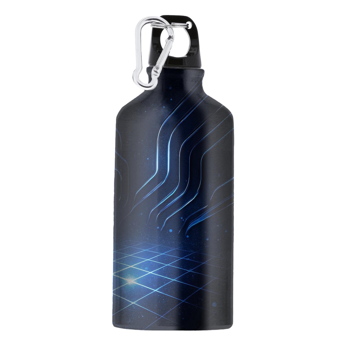 Sapphire Disco Glitter Circuit portable sports bottles