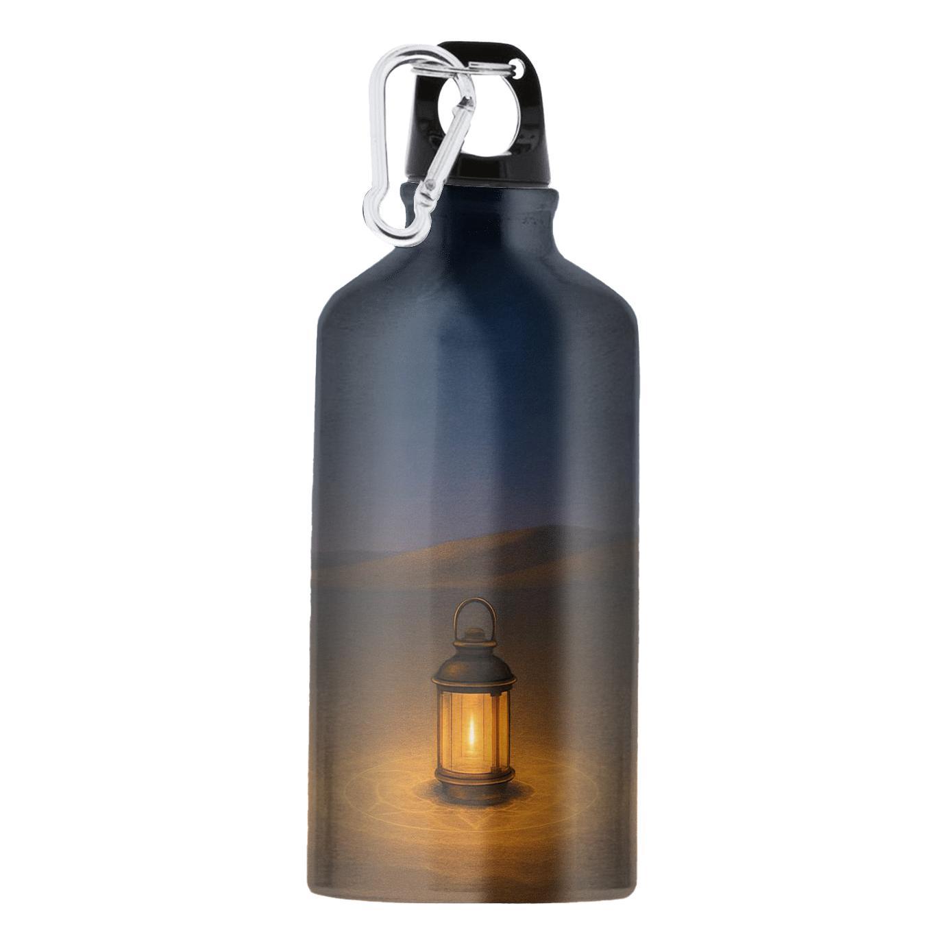 Sanctuary Lantern In The Quiet Desert custom sports bottles
