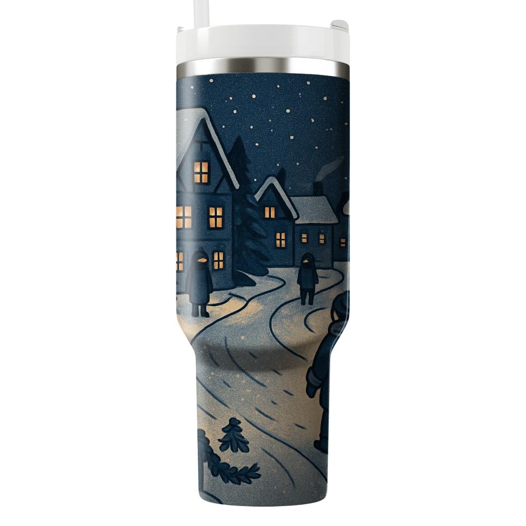 Midwinter Lantern Snow Parade tumbler cups