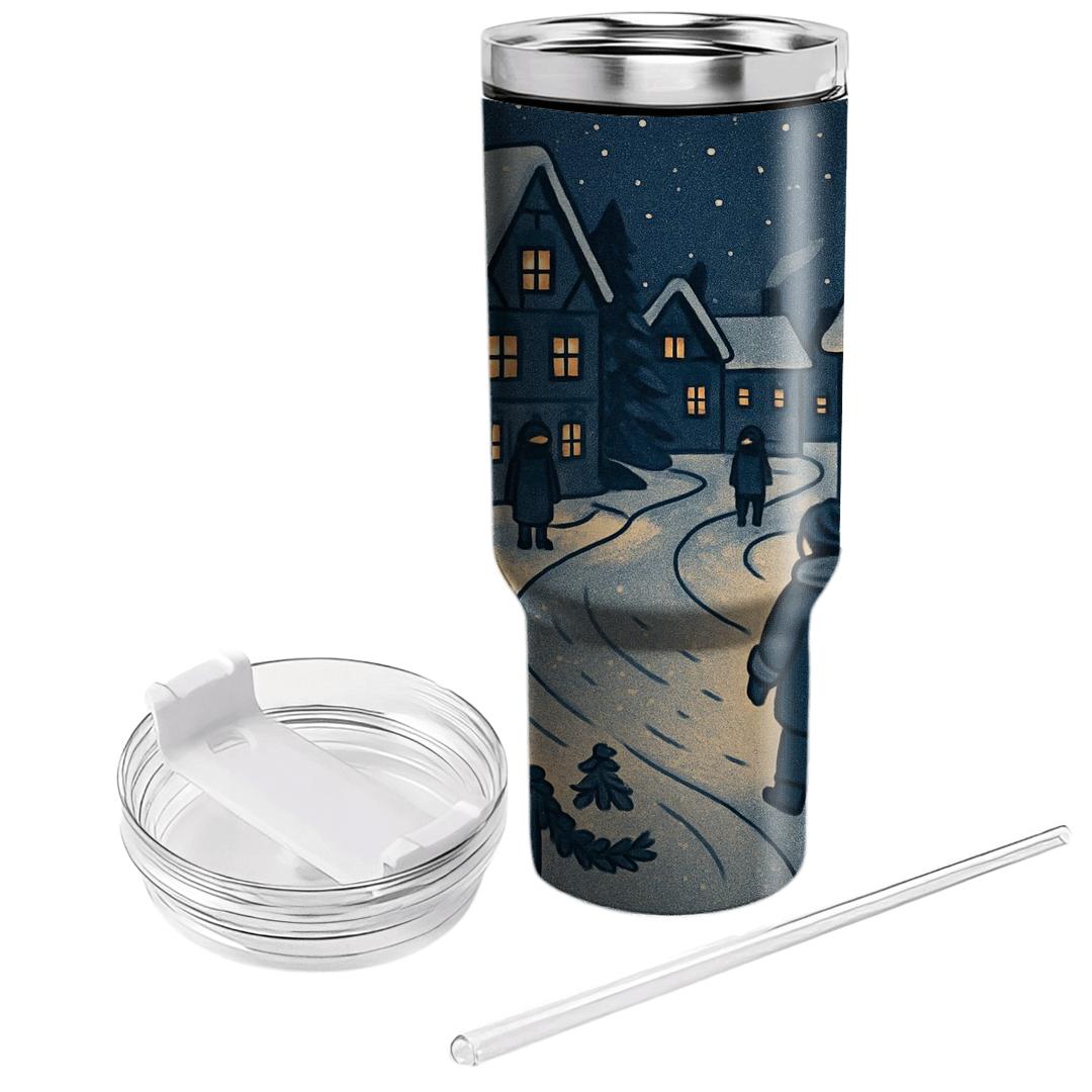 Midwinter Lantern Snow Parade tumbler cups