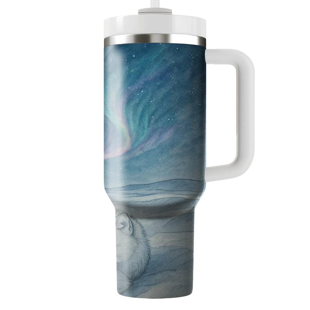 Aurora Arctic Fox Mirage insulated tumblers