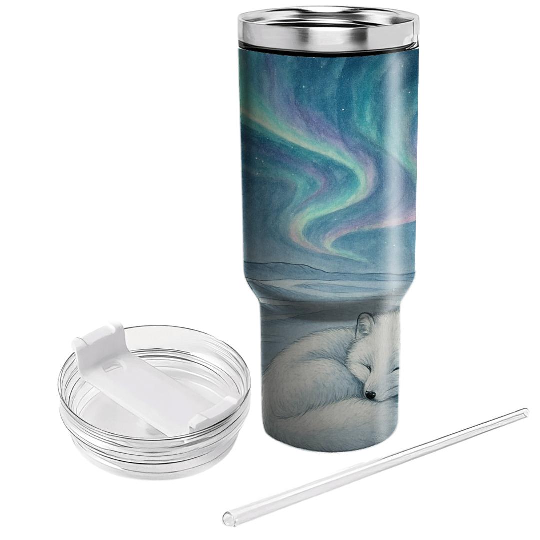 Aurora Arctic Fox Mirage insulated tumblers