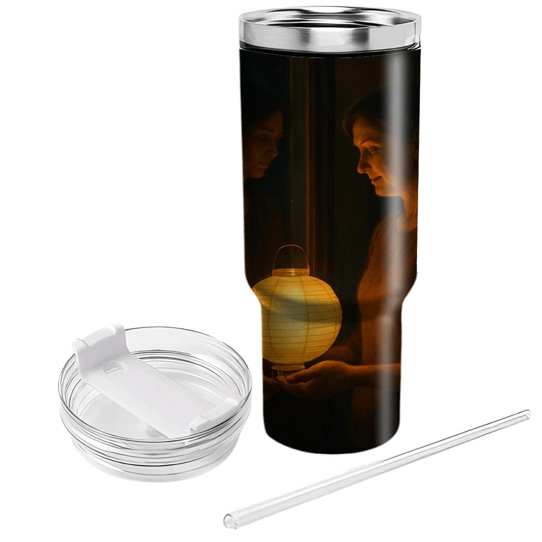 Lantern In The Window Of Every Year decorative tumblers