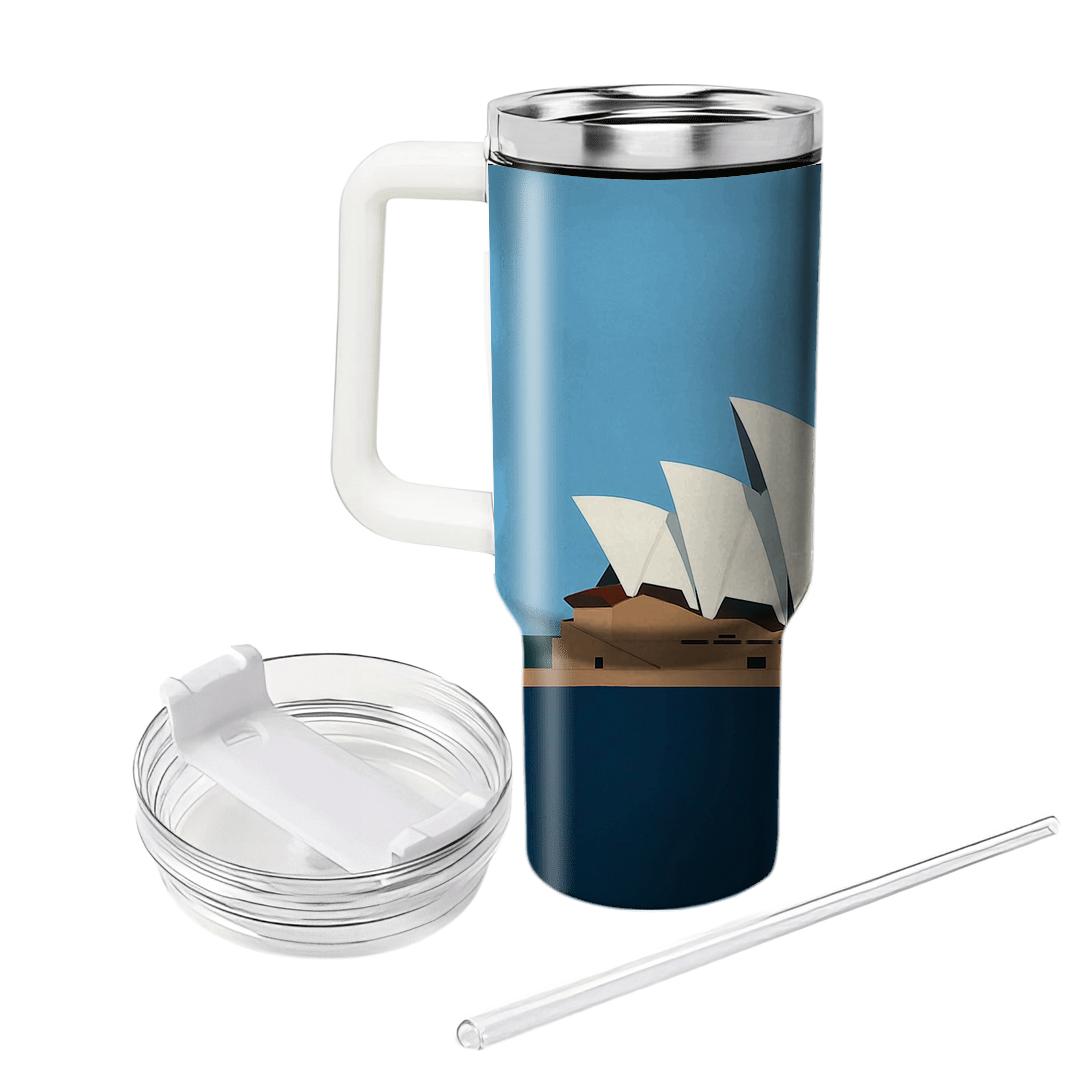 Sydney Opera House Sydney Australia tumbler cups