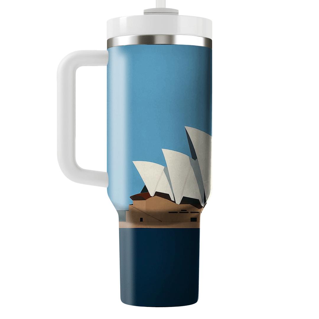 Sydney Opera House Sydney Australia tumbler cups