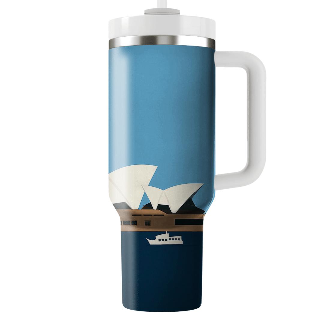 Sydney Opera House Sydney Australia tumbler cups