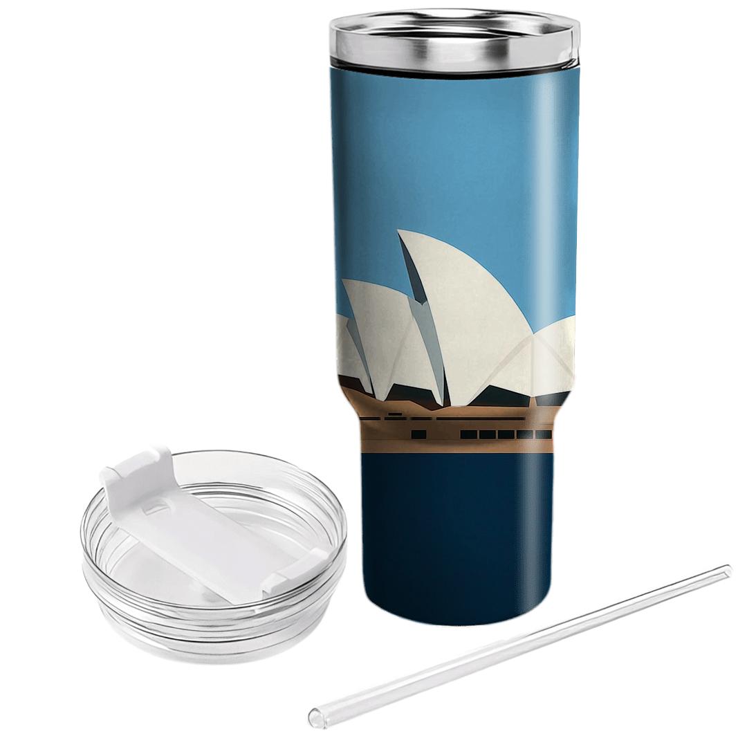 Sydney Opera House Sydney Australia tumbler cups