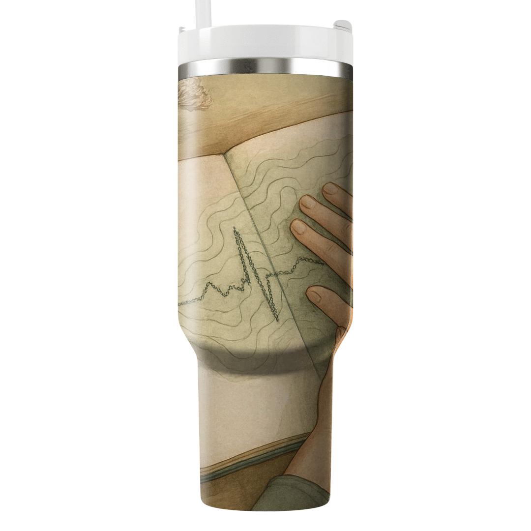 The Atlas Of Her Quiet Lessons insulated tumblers