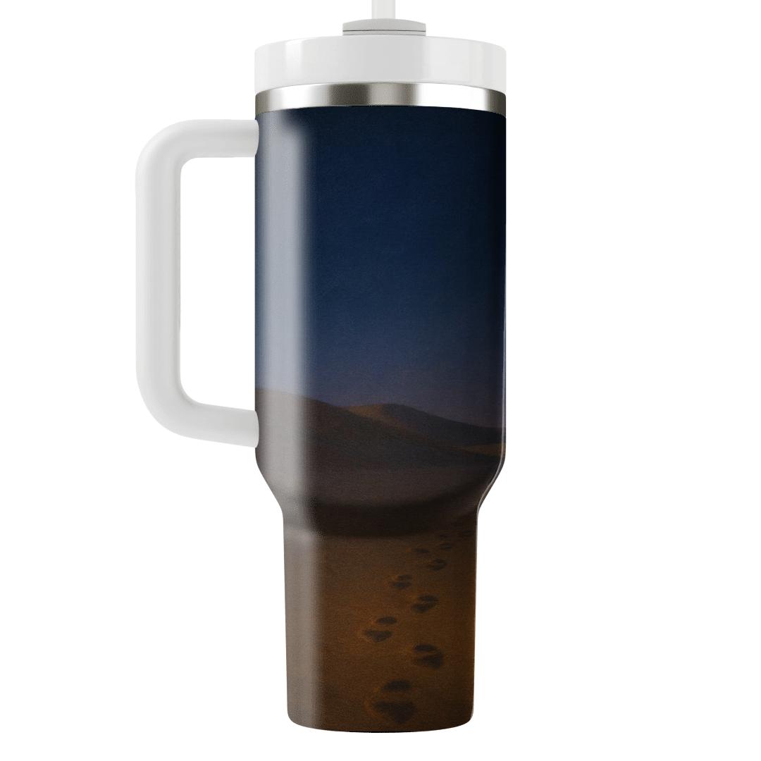 Sanctuary Lantern In The Quiet Desert insulated tumblers