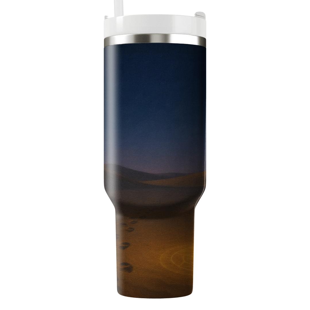 Sanctuary Lantern In The Quiet Desert insulated tumblers