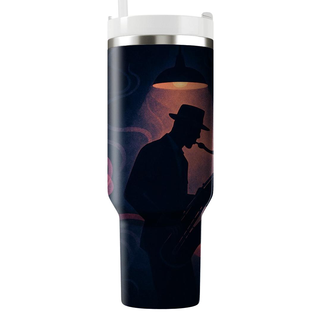 Midnight Jazz Neon Noir insulated tumblers