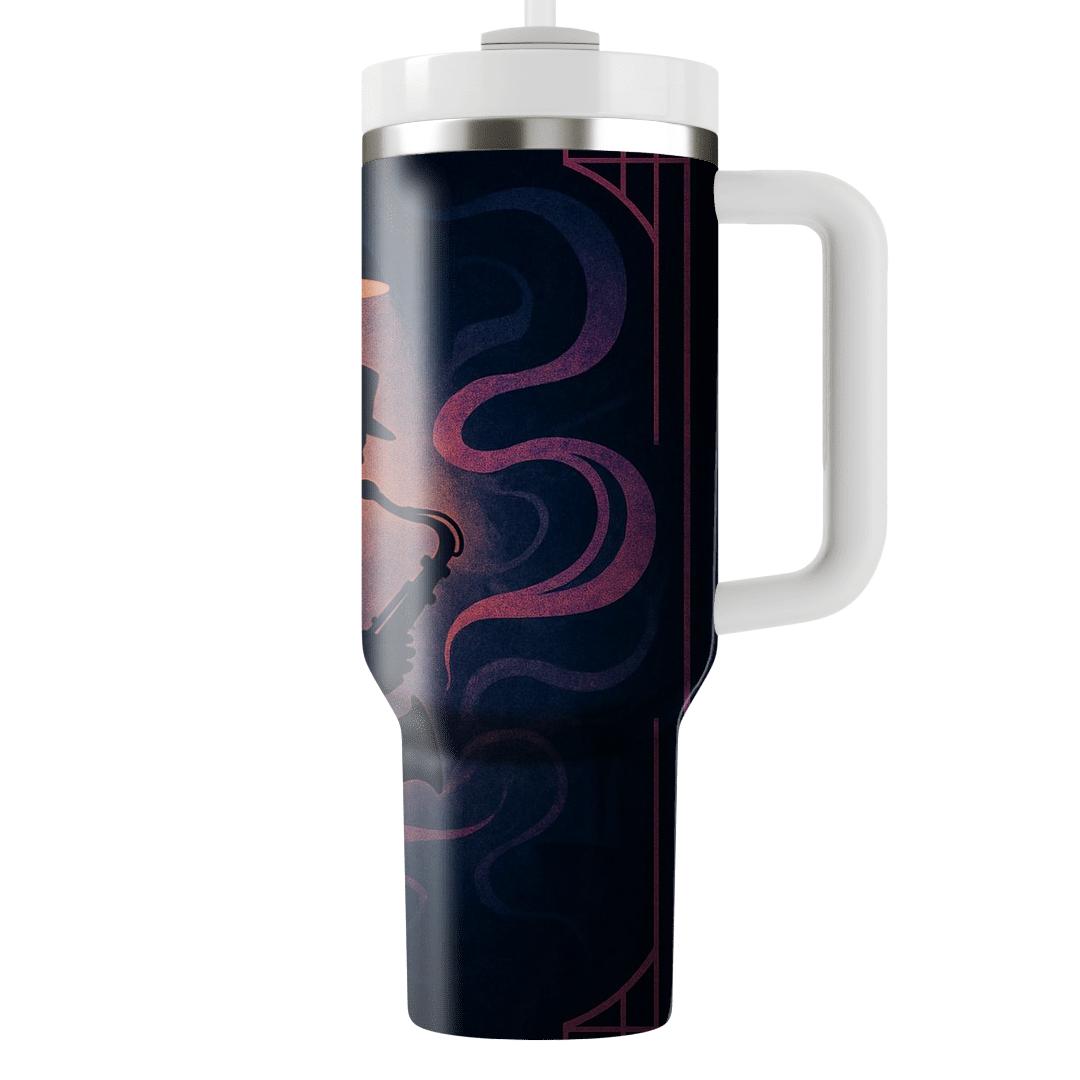 Midnight Jazz Neon Noir insulated tumblers