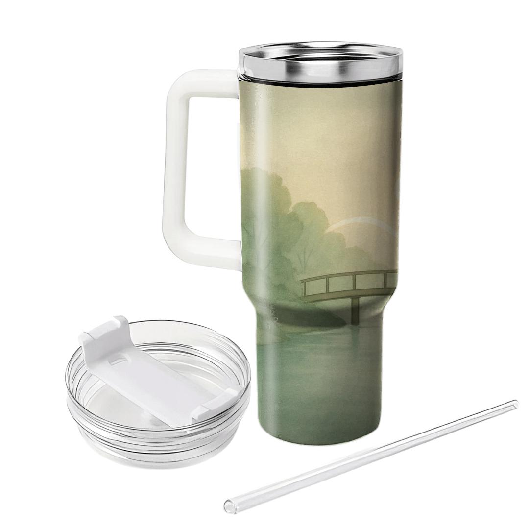 River Of Mercy Under Morning Light unique tumblers