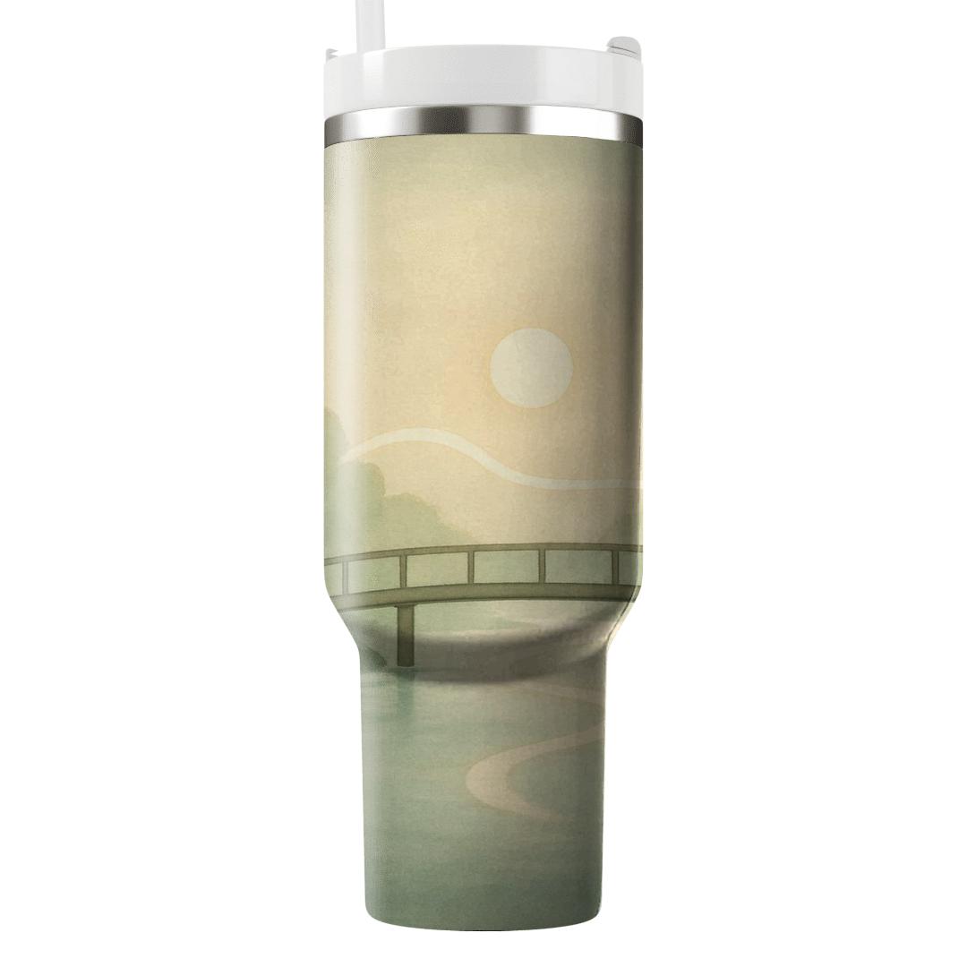 River Of Mercy Under Morning Light unique tumblers