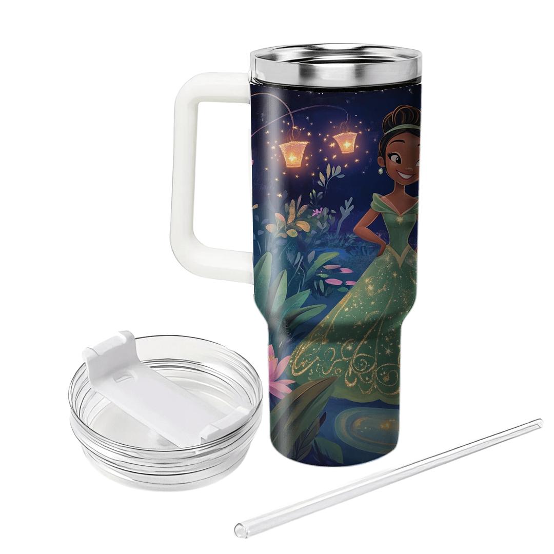 Princess Tiana Star Garden Parade decorative tumblers