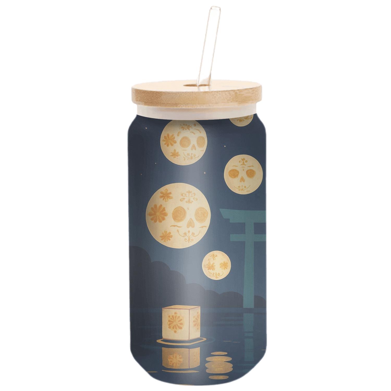 Lantern Orbit Reunion Festival custom engraved glassware