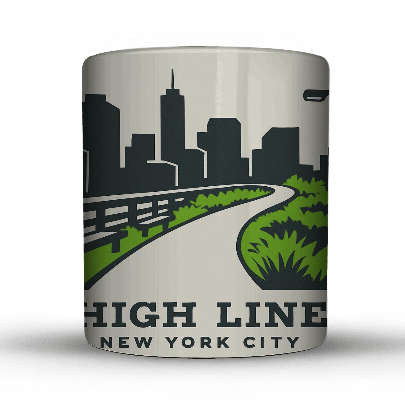 The High Line New York City United States gift mugs for occasions