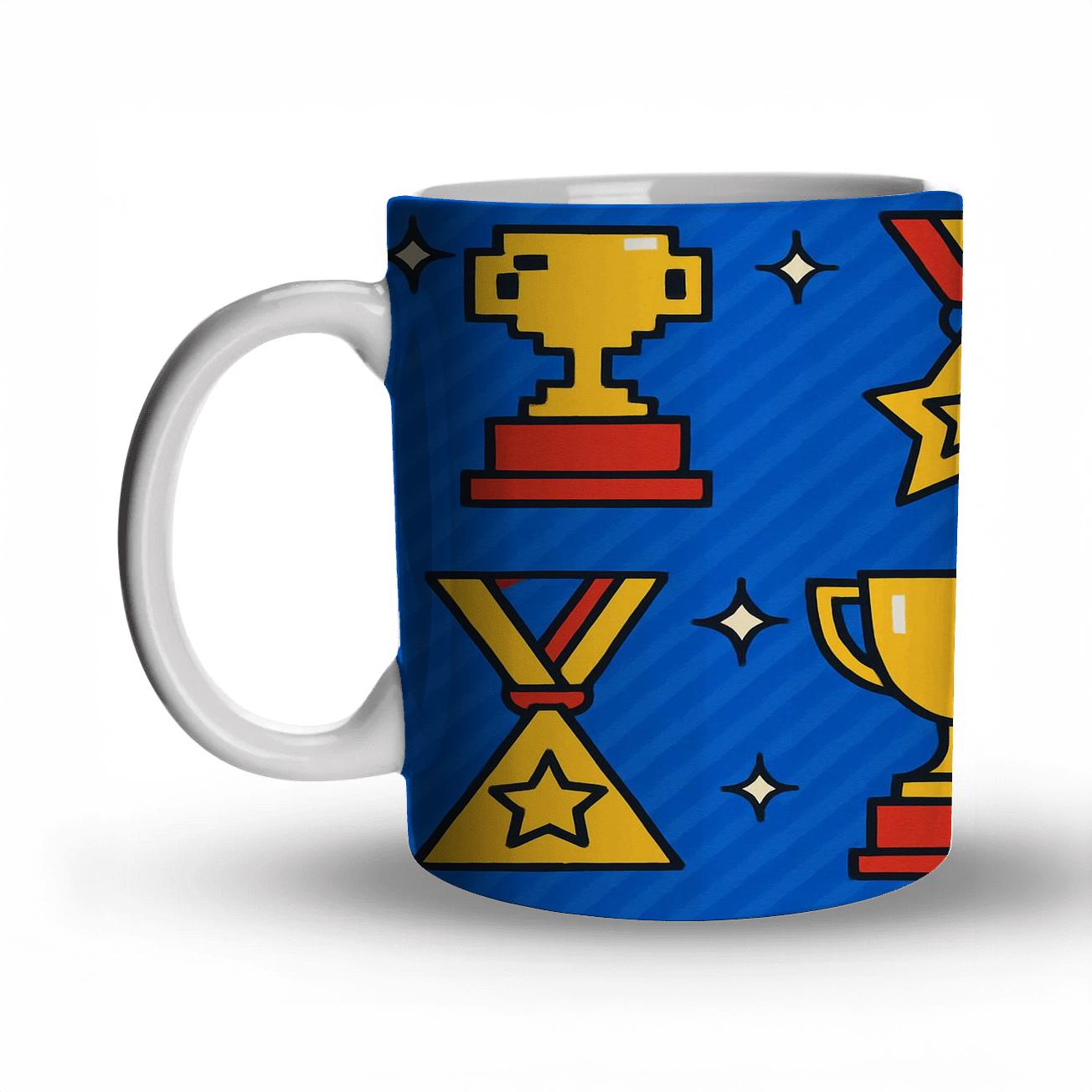 Arcade Trophy Parade decorative mug sets