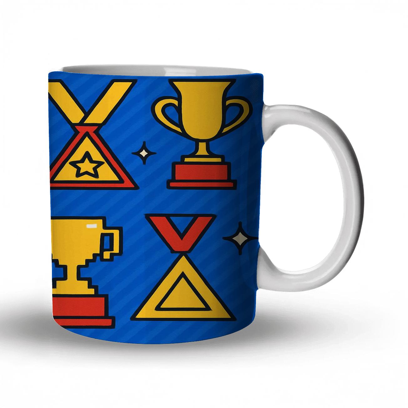Arcade Trophy Parade decorative mug sets