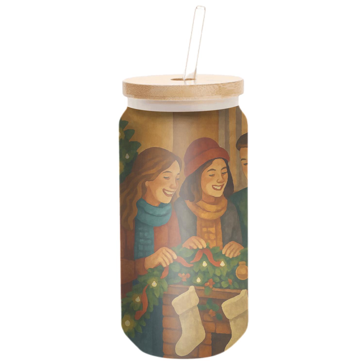 Garland Glow Gathering textured glass