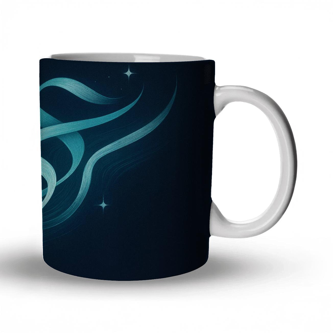 River Of Mercy Sacred Calligraphy Flow gift mugs for occasions