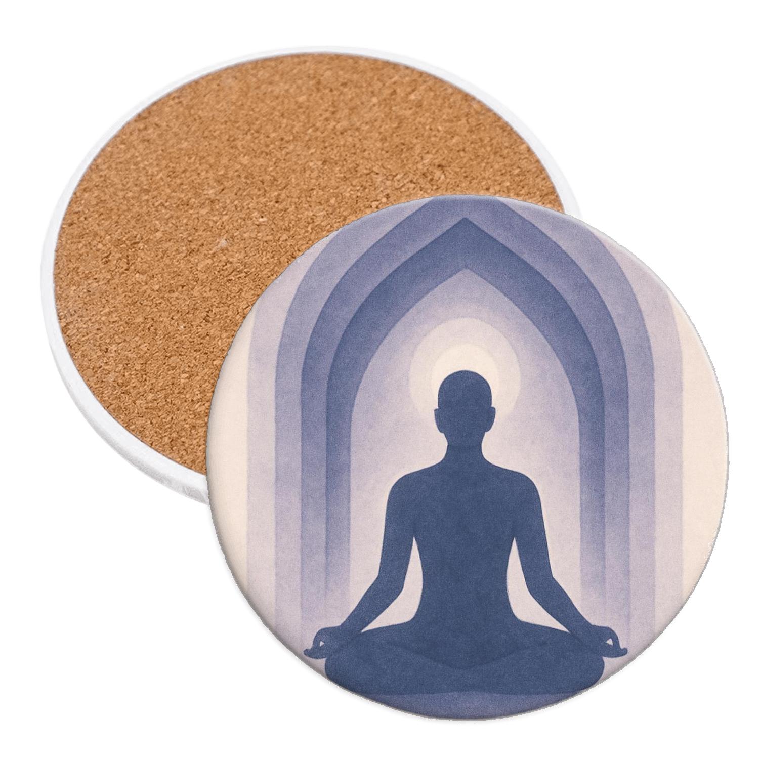 Cathedral Of Breath And Light custom engraved coasters