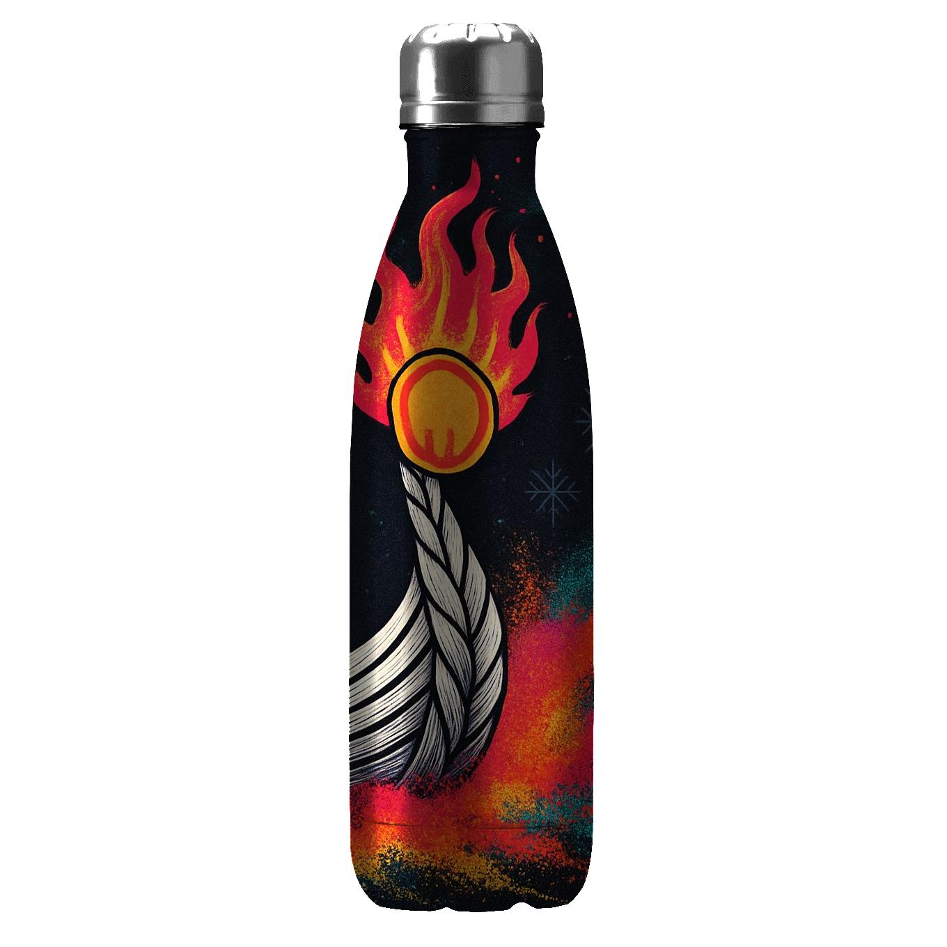 Fire Sunships Of Winter Colorstorm water bottles for gifts
