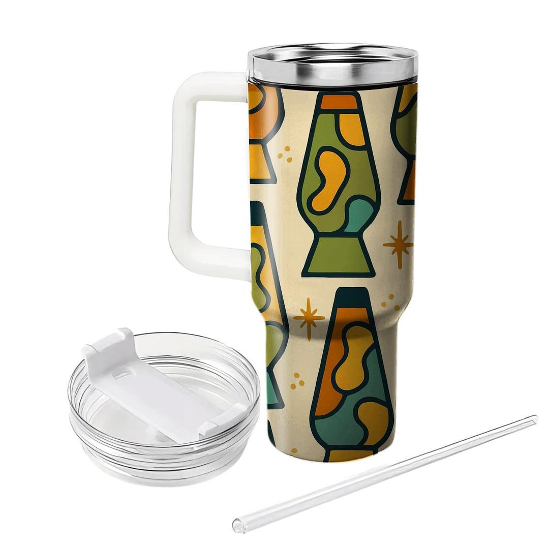 Groovy Lava Lamp Lounge unique tumblers