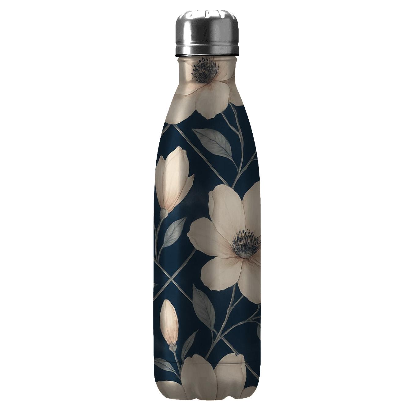 Moonlit Magnolia Lattice water bottles for gifts