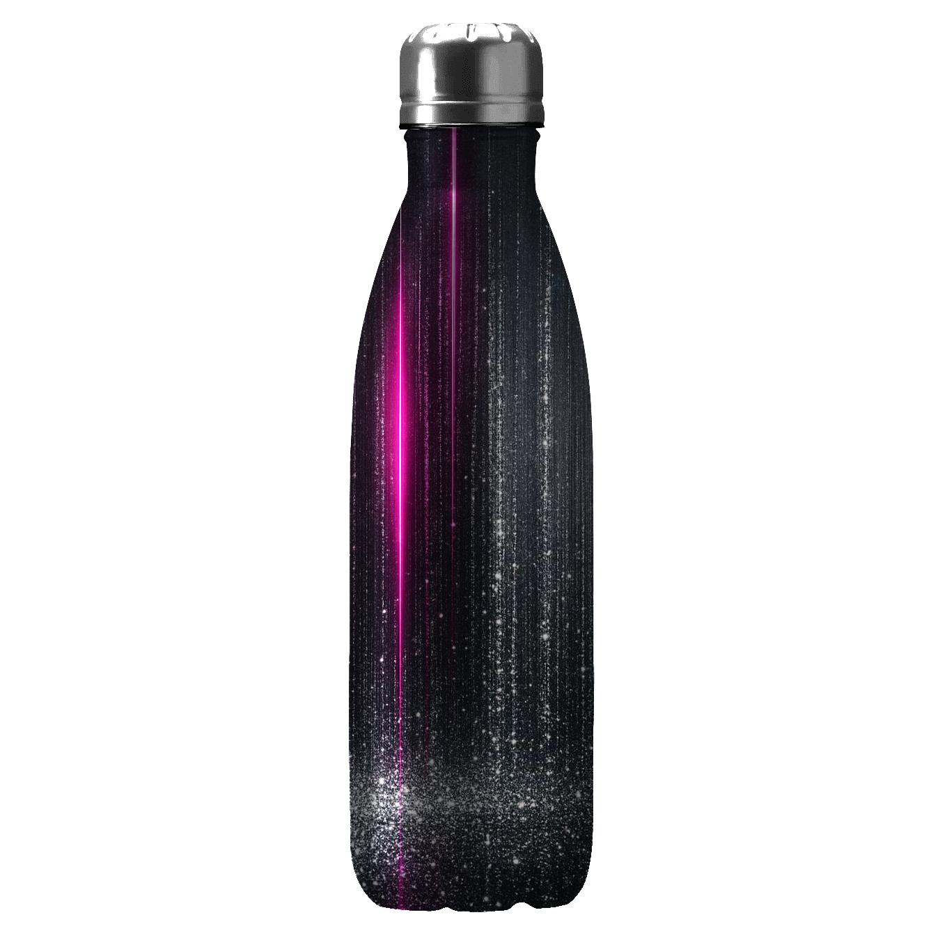 Chrome Glitter Citylight Cascade decorative water bottles
