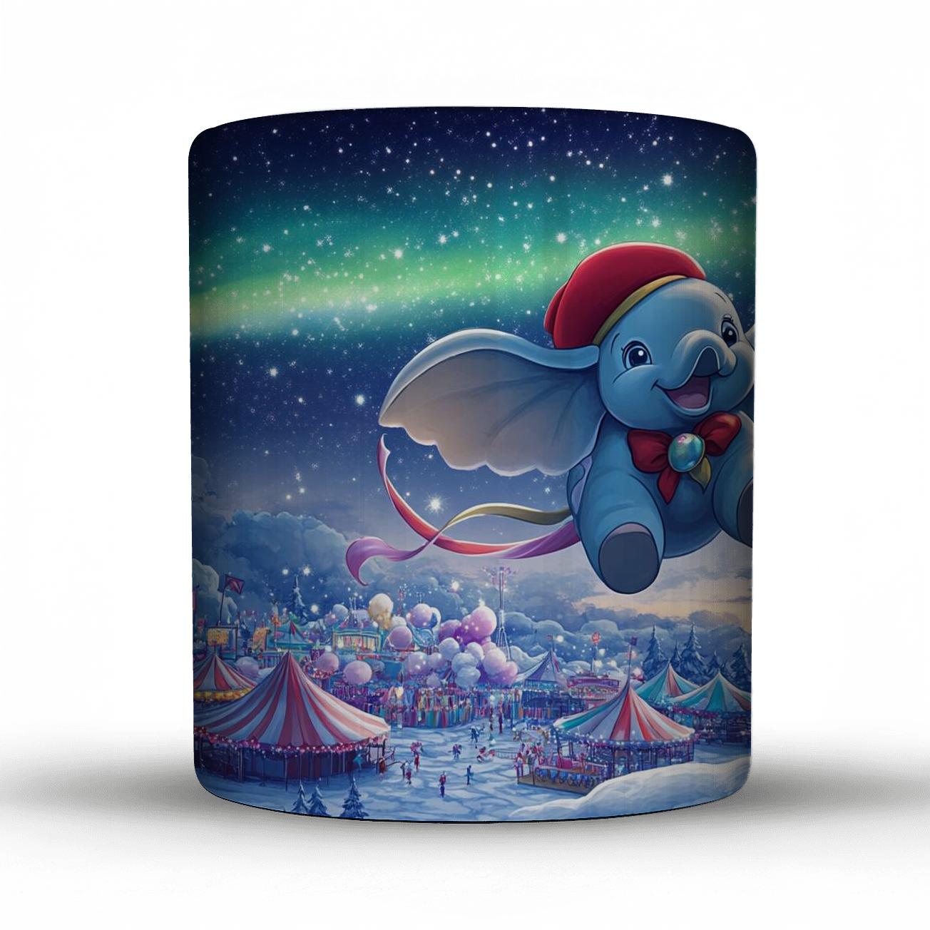 Dumbo Aurora Sky Parade Disney Inspired insulated thermal mugs