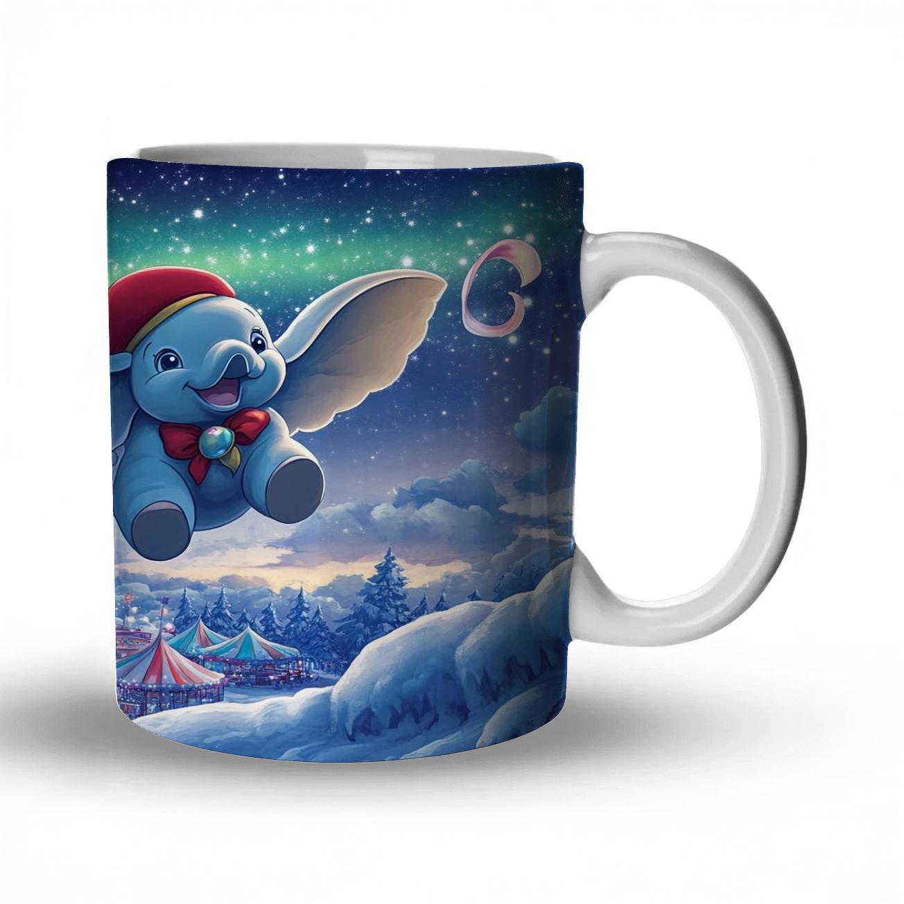 Dumbo Aurora Sky Parade Disney Inspired insulated thermal mugs