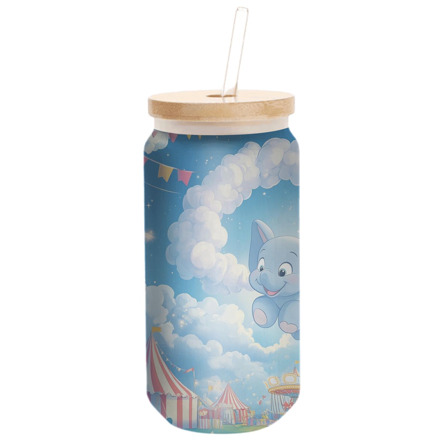 Dumbo Cloud Carousel Carnival insulated glass vessels